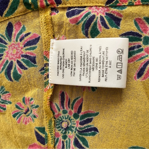 NWT Free People Indigo Molly Tunic Top Gilded Combo - Picture 12 of 14